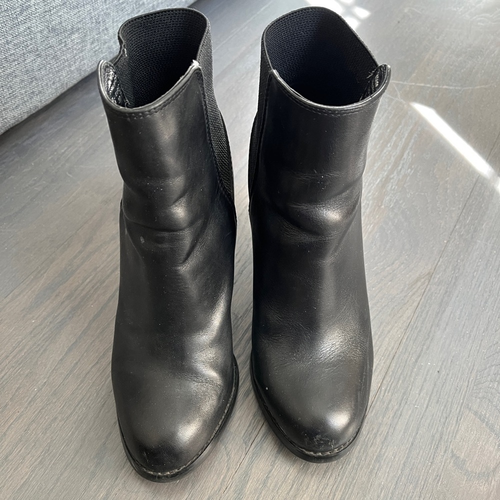 Black Aldo booties